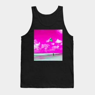 Lonely Kite Beach No. 3 Tank Top